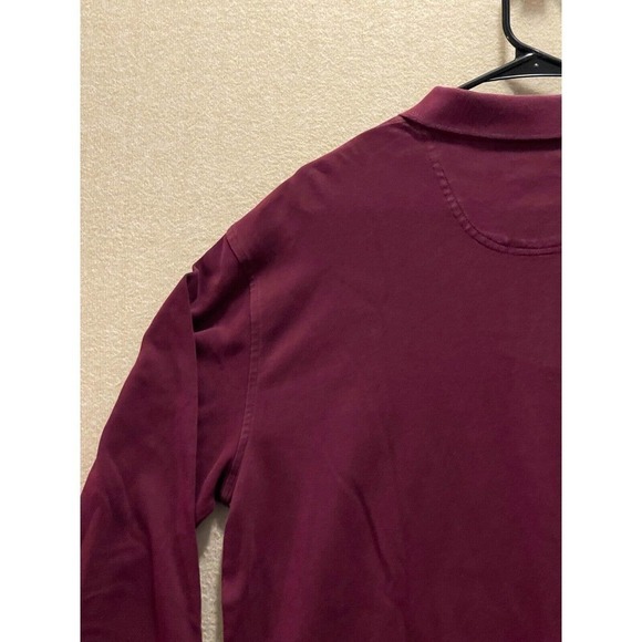 Izod Polo Men's Large Burgundy - Picture 8 of 12